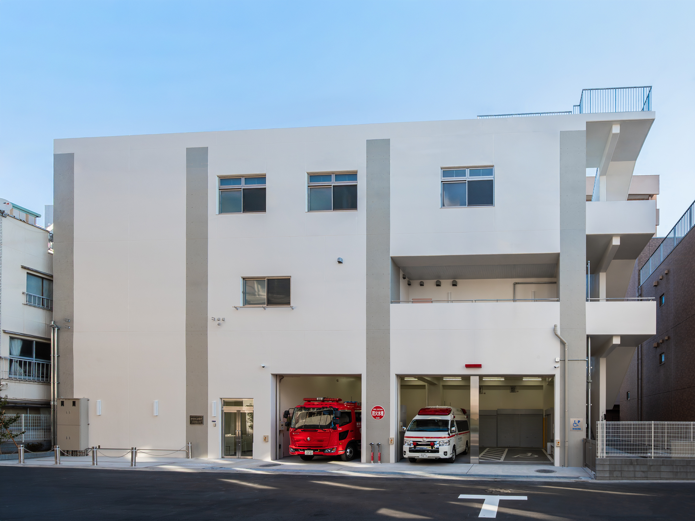 本所消防署東駒形出張所仮庁舎(5)